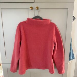 Cozy Pink L. L. Bean Women's Pullover Fleece Sweater